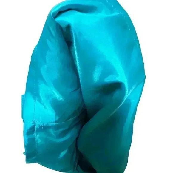 Tahari Arthur Levine Turquoise  Sleeveless Textured  Dress Size 4, Pre-Owned - Picture 5 of 5